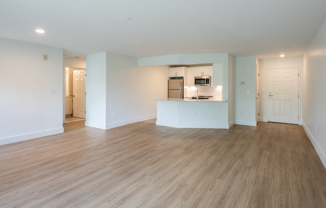 Living Room with Hard Surface Flooring