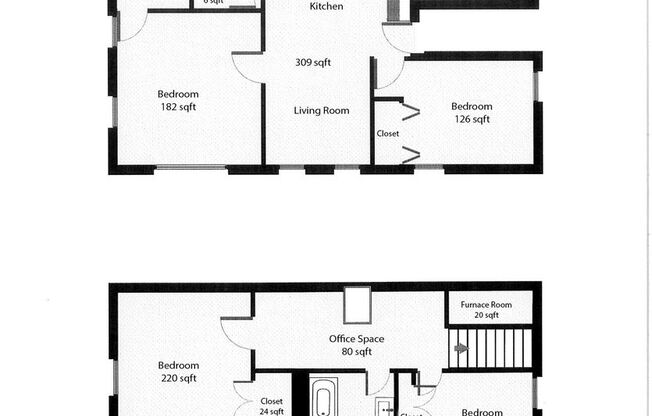 4 beds, 2 baths, 1,200 sqft, $3,750, Unit Apt 2- Duplex