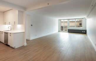 Living Room with Hard Surface Flooring