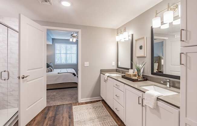 Master Bathroom with Vanity at Edge75, 34104