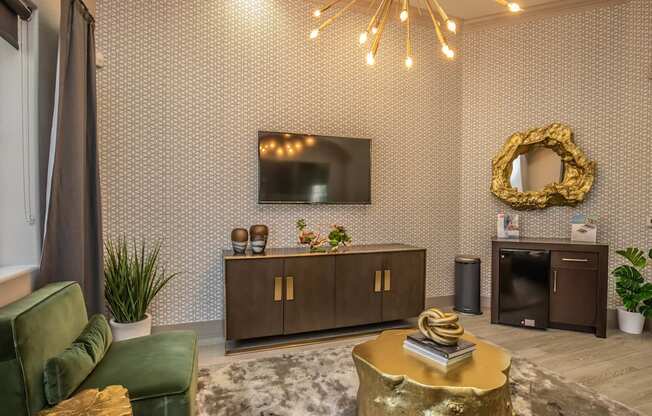 Lounge Area With TV at The Pavilions by Picerne, Nevada, 89166