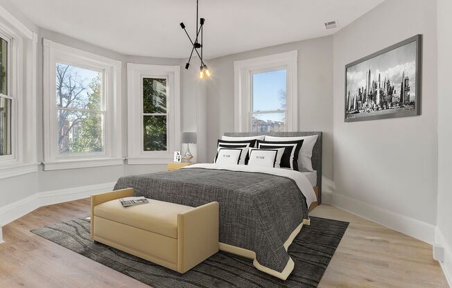 Spacious 4-Bedroom, 2-Bathroom Apartment in Vibrant Capitol Hill Neighborhood