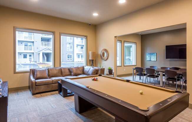 Media Room and Pool Table