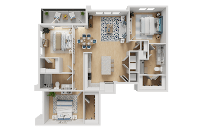 3 beds, 2 baths, 1,354 sqft, $3,243