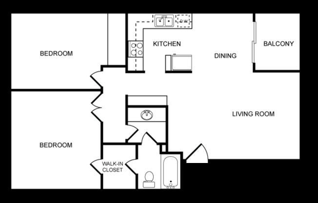 2 beds, 1 bath, 875 sqft, $2,565, Unit Unit 38