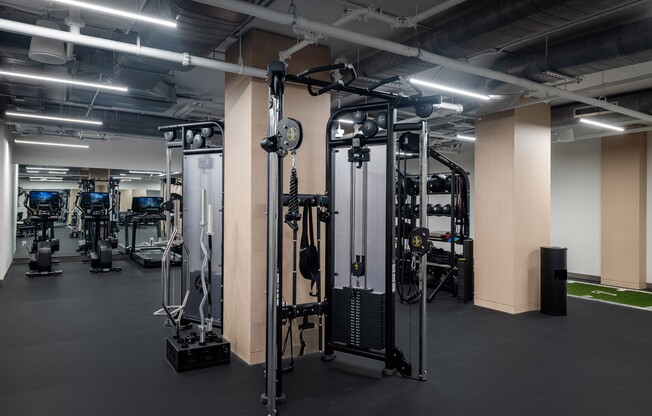 Elevate your fitness routine at Anagram Turtle Bay with state-of-the-art gym equipment and ample space for a productive workout. Achieve your health goals with us. Schedule a tour today to see more!