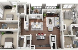 3 beds, 2 baths, 1,442 sqft, $1,800