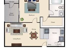 Partner-provided photo for $1046 unit