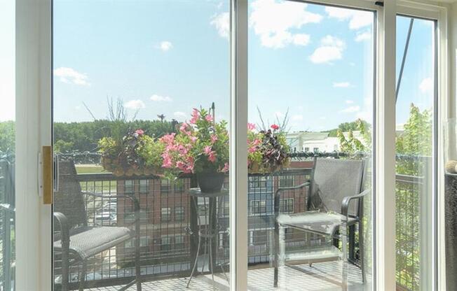 Window view at Zen Chaska, Chaska, 55318