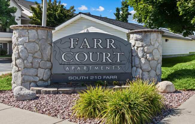 Farr Court Property Sign