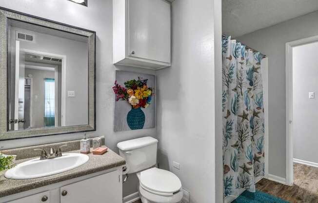 Modern Bathroom at Viva Max, San Antonio Texas