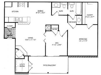 1 bed, 1 bath, 750 sqft, $1,176