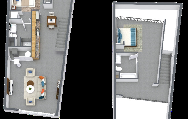 2 beds, 2 baths, 1,278 sqft, $1,740, Unit 315