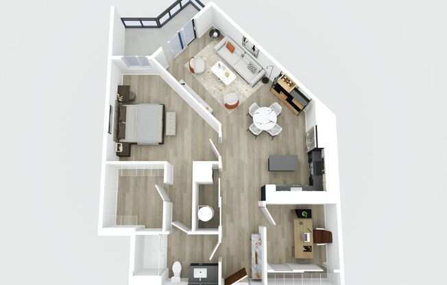 1 bed, 1 bath, 933 sqft, $2,044, Unit 603