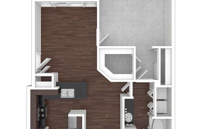 1 bed, 1 bath, 811 sqft, $1,515