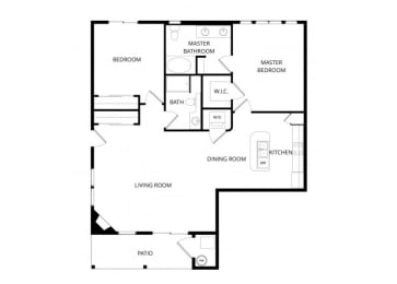 2 beds, 2 baths, 1,273 sqft, $1,835