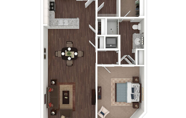 1 bed, 1 bath, 935 sqft, $1,645