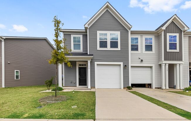 Beautiful Two-Story End-Unit Townhome in Poplin Glen, Indian Trail – 3 Beds, 2.5 Baths with Stylish Upgrades and Convenient Access to Uptown Charlotte!