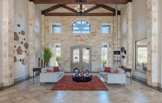 Entrance of Legacy Brooks with Comfortable Seating