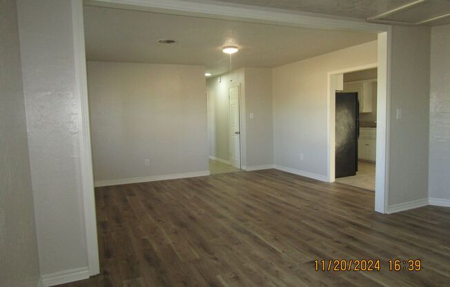 New listing-fresh paint and hard surface flooring. Housing assistance approved