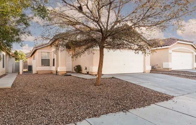 NW single story 3 bedroom home