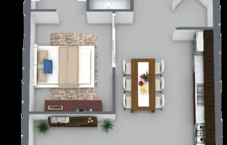 1 bed, 1 bath, 631 sqft, $1,232, Unit W109*