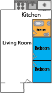 Suite A Floorplan