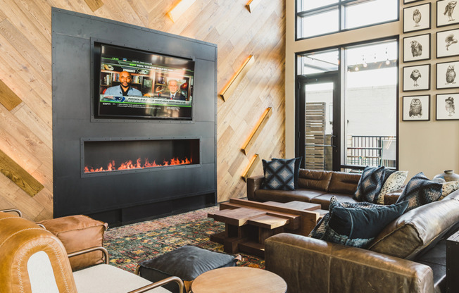 Lobby with lounge seating