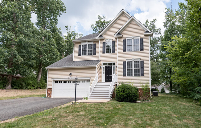 3303 Ceres Road - 4 bedroom 2.5 bath home, with a 2 car garage, conveniently located just off of Mayland Drive, in western Henrico County - $2,650 /month