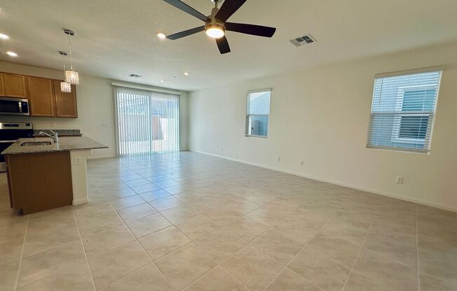 Brand new home in Saguaro Ranch community with a full bed & bath downstairs!