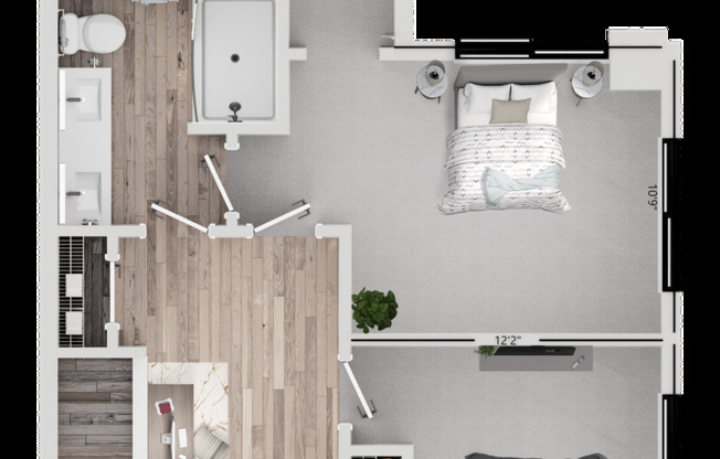 3 beds, 2 baths, 1,388 sqft, $3,195, Unit 104