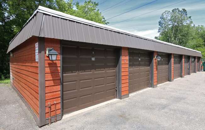 Edina Manor Apartments garages, Edina, Minnesota