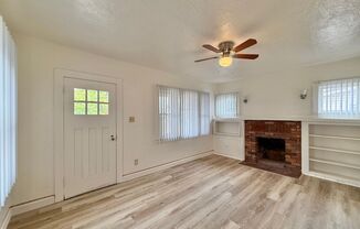 2 Bedroom Cottage nestled in City Heights! With Parking!!