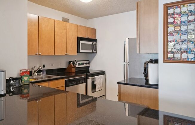 1bed/1bath with full-amenity  is available from 10/1