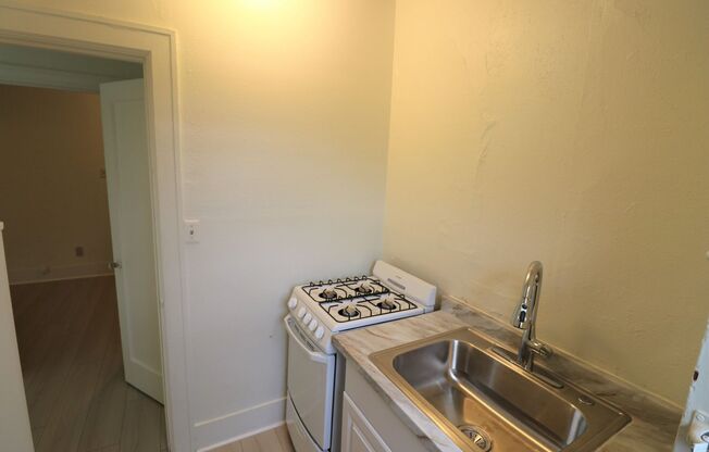 Studio, 1 bath, $1,100, Unit B