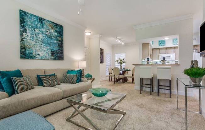 Luxurious Living Area