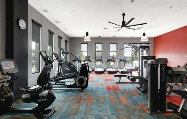 Modern fitness center - Villages on McKnight