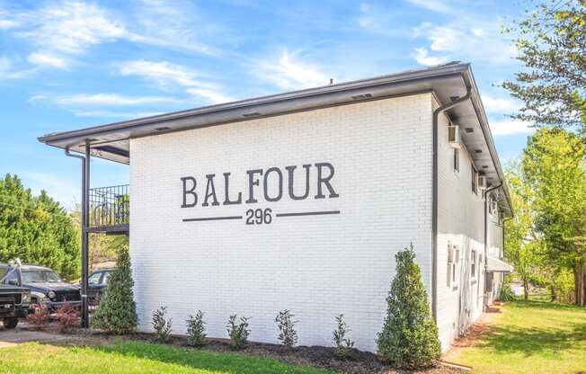 Updated building exteriors  at Balfour 296, Lilburn, GA