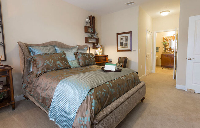 Bedroom at The Village Lofts, North Carolina