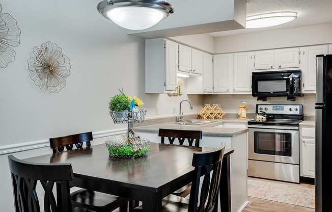 Dining Room Area Adjacent to the Kitchen