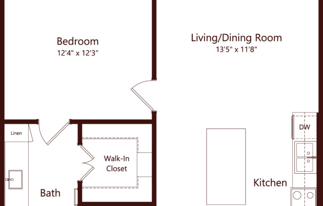 1 bed, 1 bath, 756 sqft, $1,730, Unit 4417