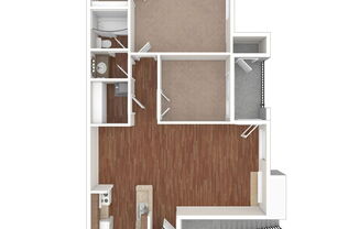 1 bed, 1 bath, 791 sqft, $1,375
