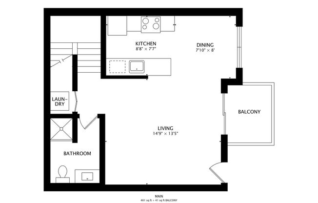 2 beds, 2 baths, 972 sqft, $2,941, Unit 14-162