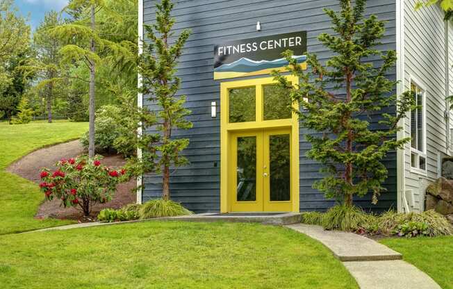 Echo Mountain Apartments Fitness Center Entrance