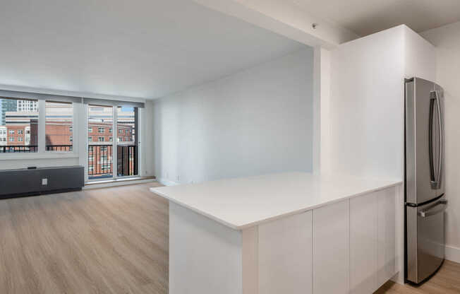 Living Room with Hard Surface Flooring