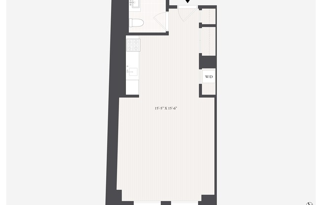 Studio, 1 bath, 611 sqft, $4,650, Unit 310