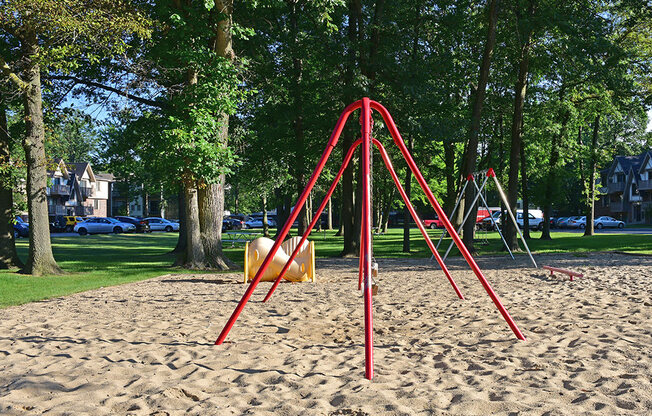 Playground at Woodland Place, Michigan