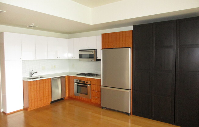 **ONE MONTH FREE** Meriwether West - North facing studio with river/bridge views/parking/amenities/utilities