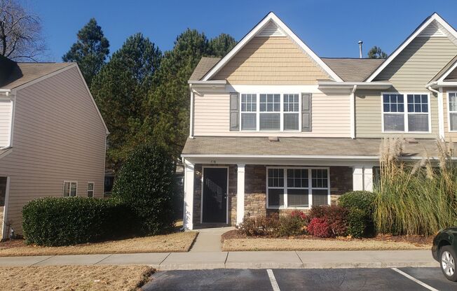 Wonderful 2br/2.5ba townhome near downtown Apex! Available July 15th!
