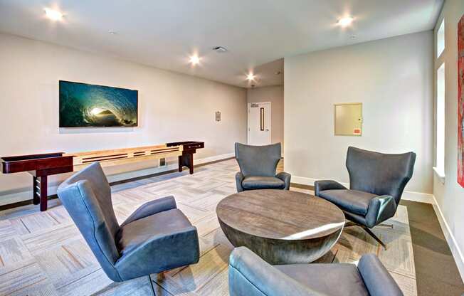 Lobby lounges with free WI-FI at Emerald Crest, Washington, 98011